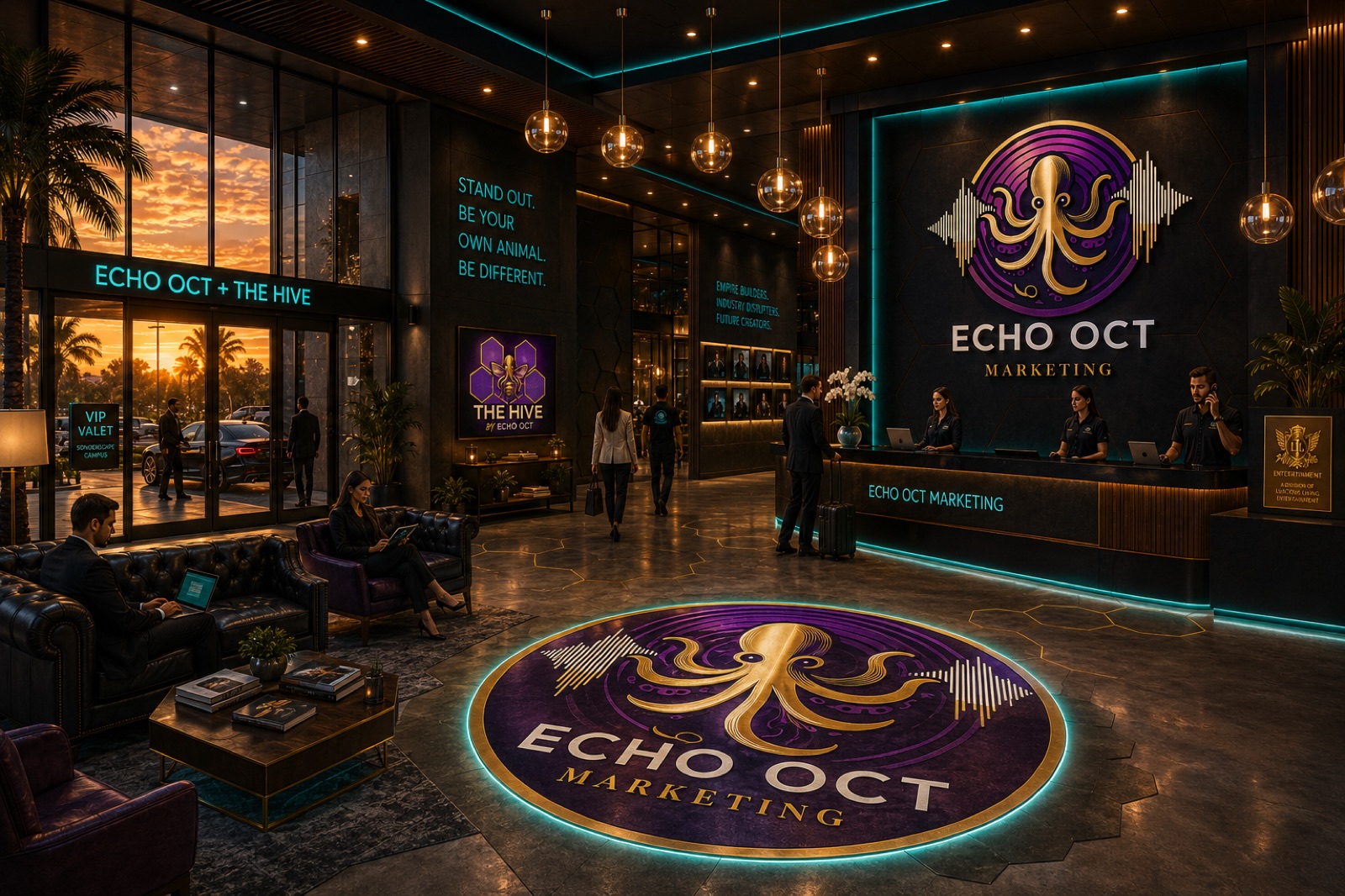 Echo Oct lobby